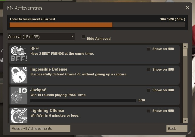 Team Fortress 2: How to Track Achievement Progress on Your HUD