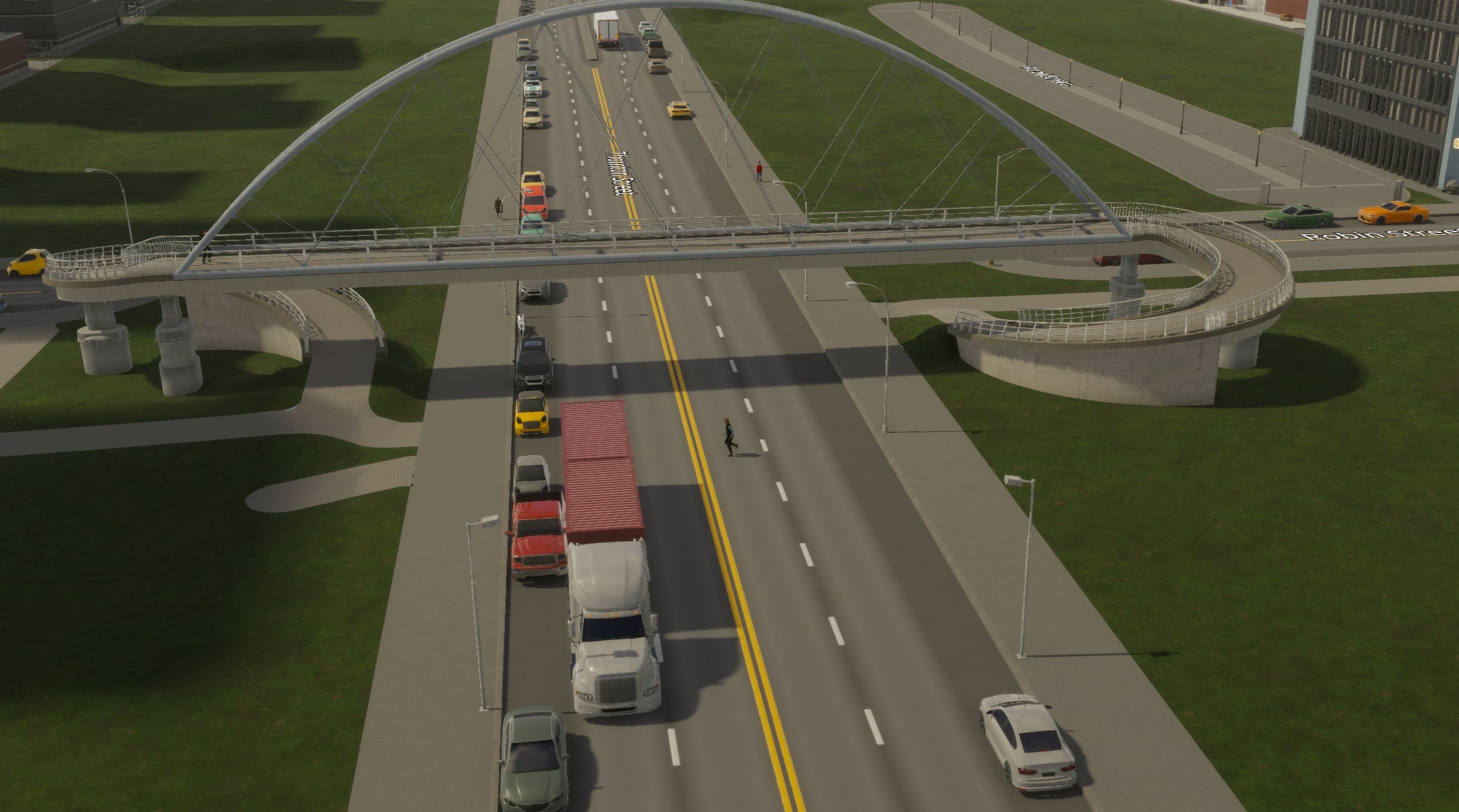 Cities: Skylines II: Building a (Functional) Pedestrian Overpass