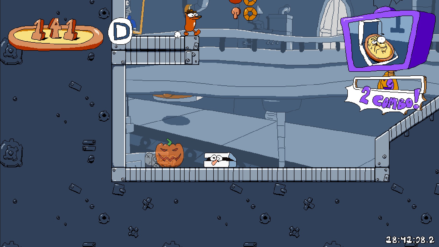 Pizza Tower: All 20 funny pumpkins locations around levels