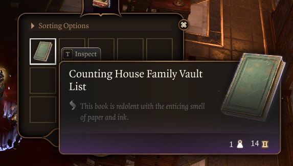 Baldur's Gate 3: Counting House Keys and Contents Guide