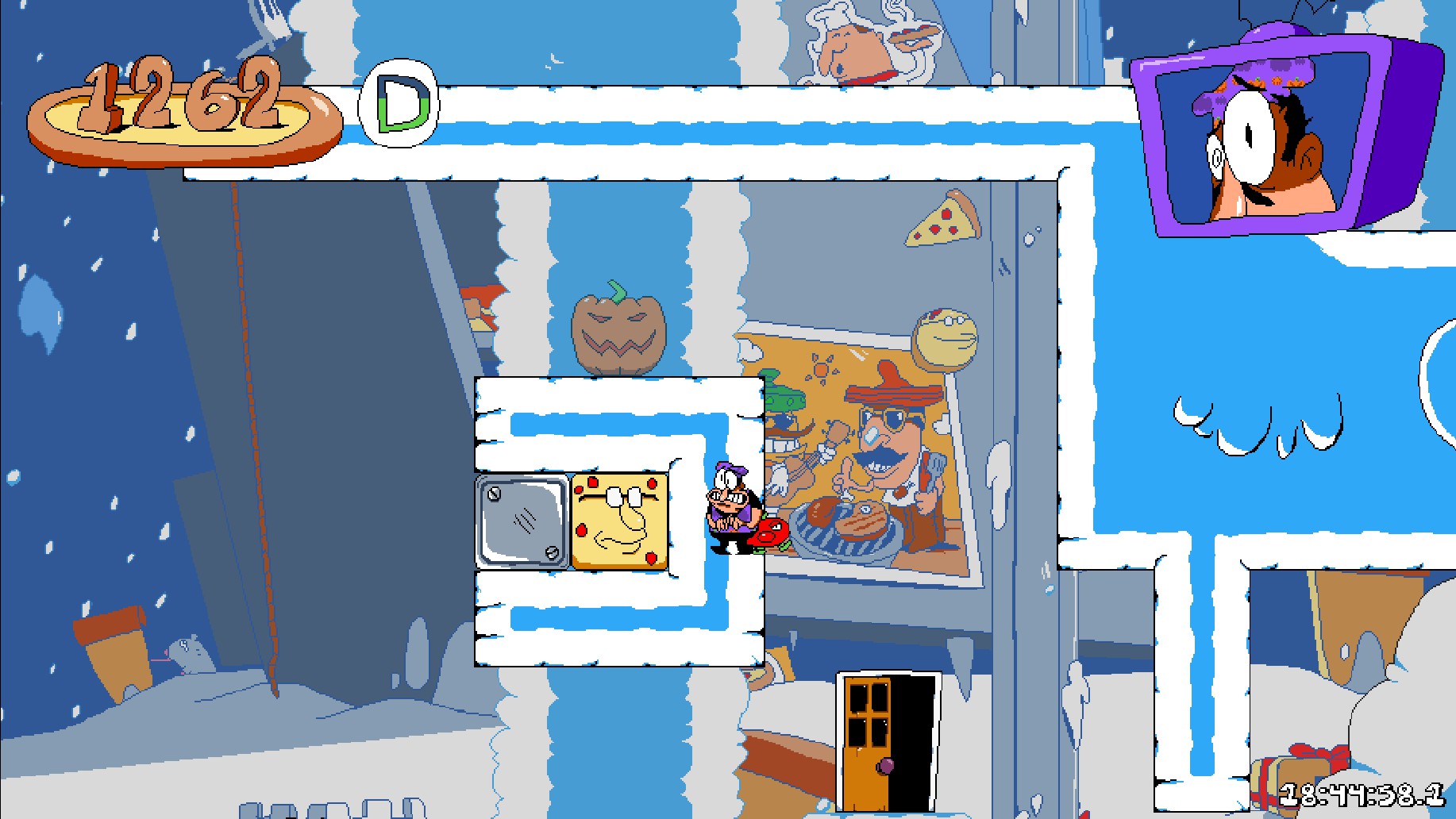 Pizza Tower: All 20 funny pumpkins locations around levels