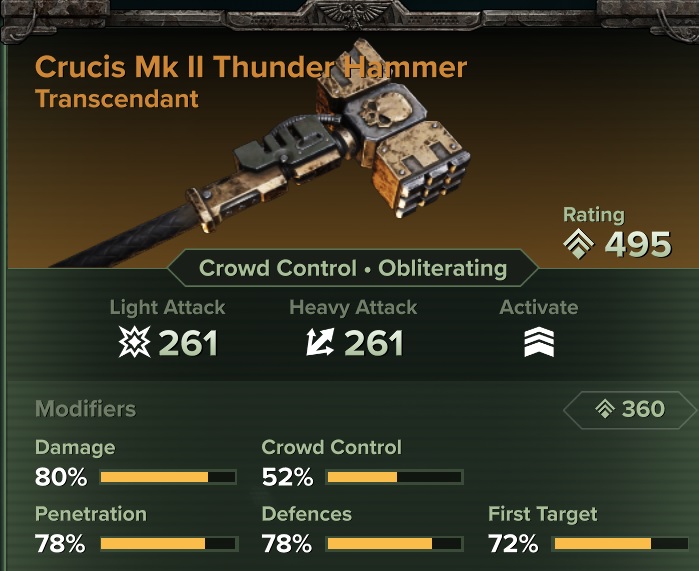 Warhammer 40,000: Darktide: All Melee Weapons Marks & Types