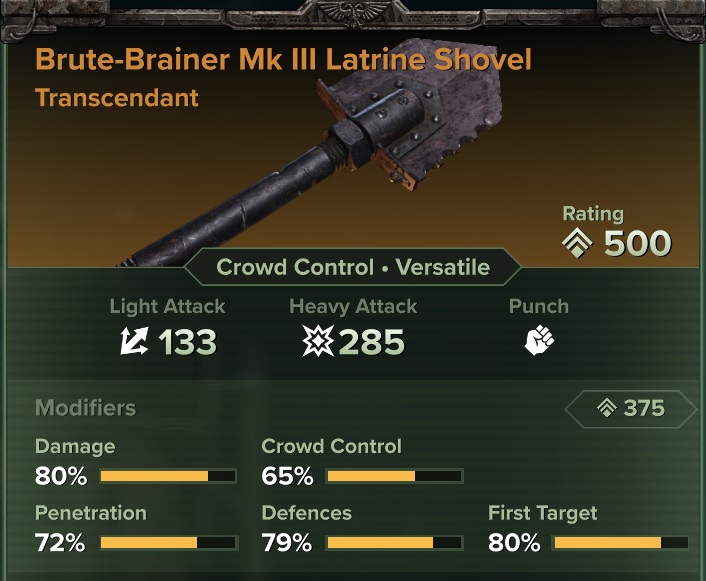 Warhammer 40,000: Darktide: All Melee Weapons Marks & Types