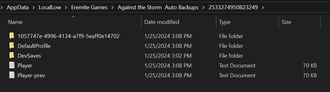 Against the Storm: How to load save files from other platforms