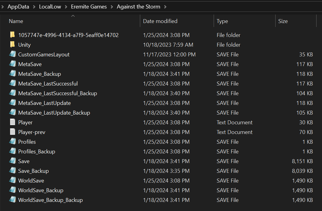 Against the Storm: How to load save files from other platforms