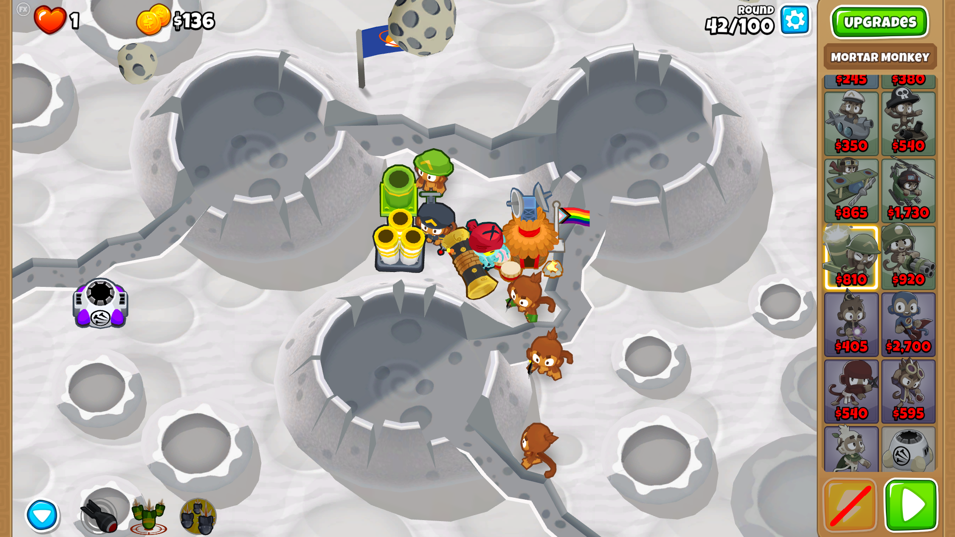 Bloons TD 6: How to beat Moon Landing C.H.I.M.P.S updated as for update 41