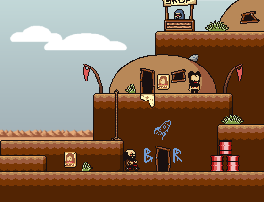 LISA: LISA the Painful Progression Map (SPOILERS)