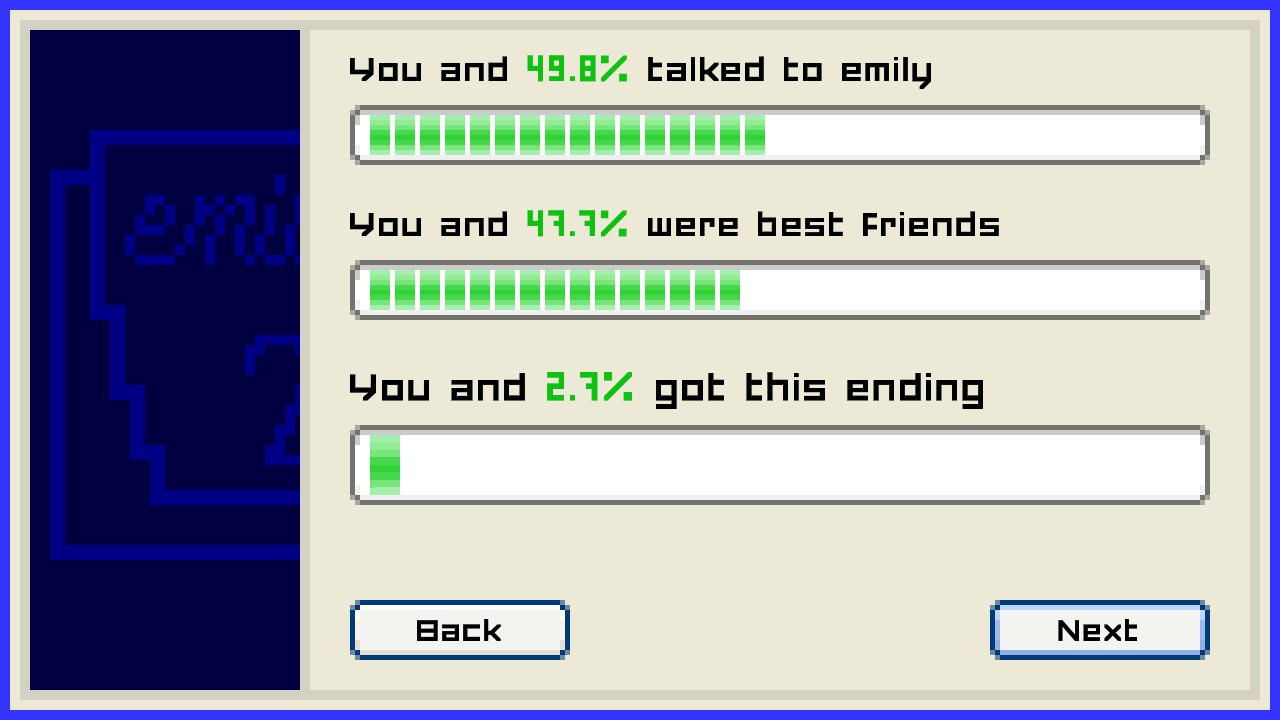 Emily is Away Too: Getting a Good Ending with the RickRolled Achievement