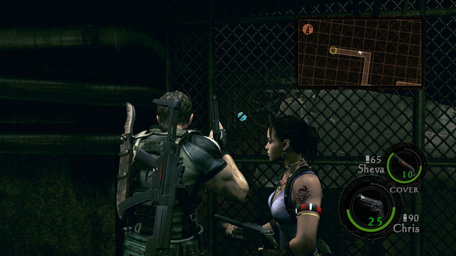 Resident Evil 5: All BSAA Emblems + Treasures + Eggs + Weapons in each Chapter (with Screenshots)