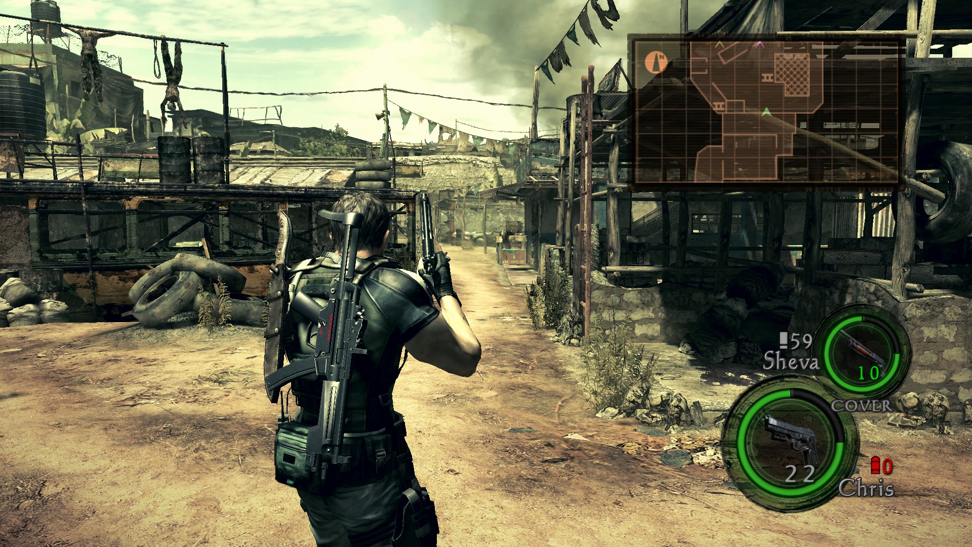 Resident Evil 5: All BSAA Emblems + Treasures + Eggs + Weapons in each Chapter (with Screenshots)