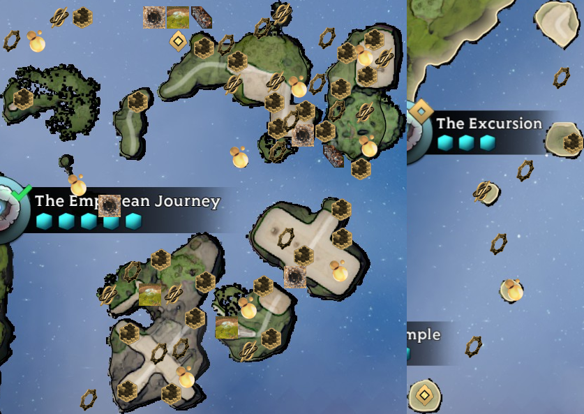 Islands of Insight: 100% enclaves