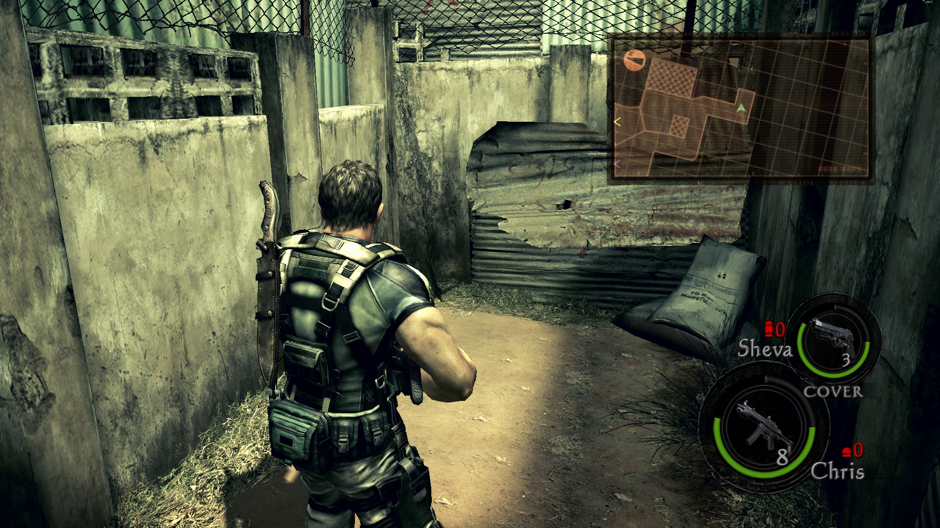 Resident Evil 5: All BSAA Emblems + Treasures + Eggs + Weapons in each Chapter (with Screenshots)