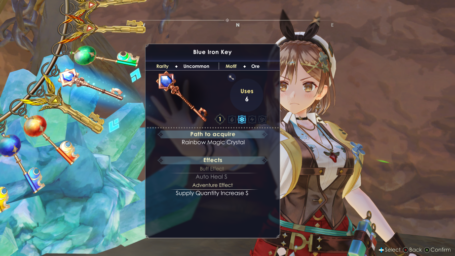 Atelier Ryza 3: Alchemist of the End & the Secret Key: How to use keys to open the barriers at the Old Mining Site Ruins in the Cleria region and also open supply points.