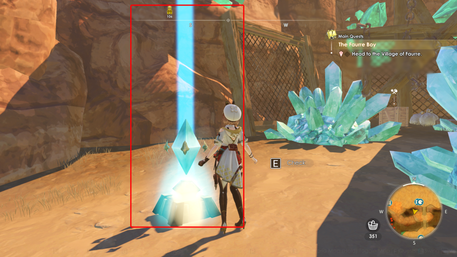 Atelier Ryza 3: Alchemist of the End & the Secret Key: How to use keys to open the barriers at the Old Mining Site Ruins in the Cleria region and also open supply points.