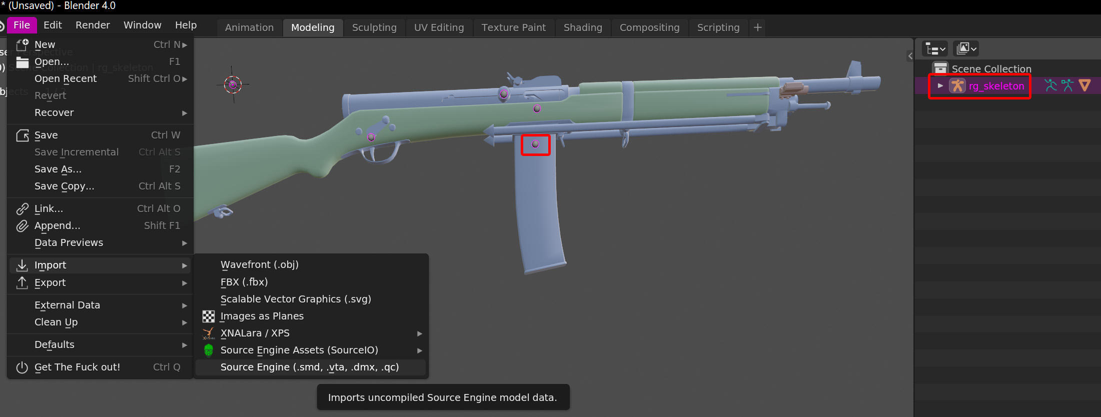 Left 4 Dead 2: Porting weapon mods to other Slots