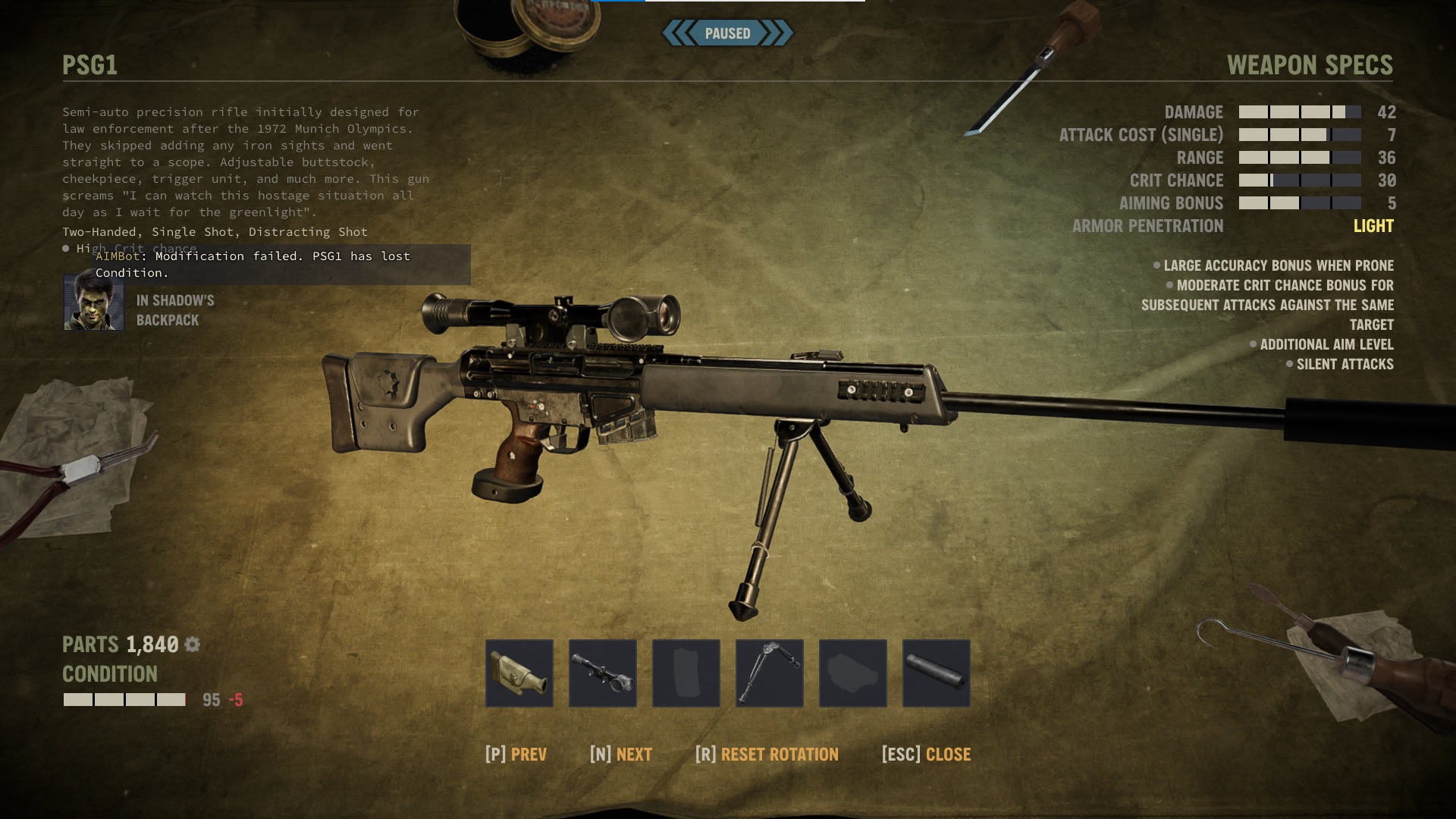 Jagged Alliance 3: JA3: Modding Weapons & Difficulty Thresholds