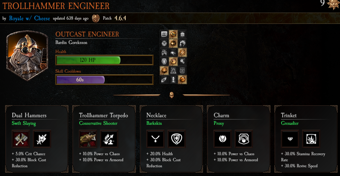 Warhammer: Vermintide 2: VT2's New Player Classes, Weapons, Builds, Talents, Guide